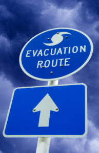 evacuation route